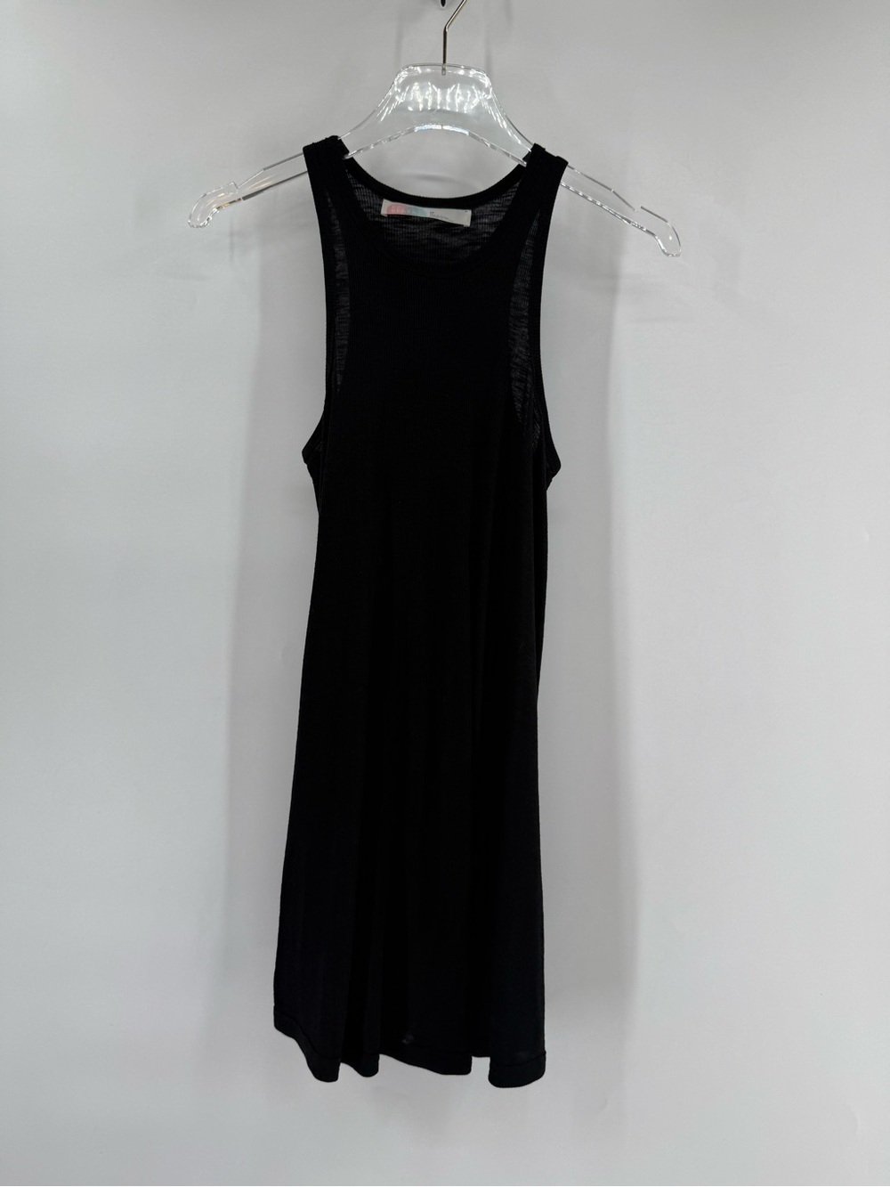 Free people beach black tank dress size xs